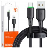 McDodo USB-C HITRI POLNILNI KABEL ZA SAMSUNG XIAOMI TIPA C 6A 100W 1M VODIL ČRNO, (21748034) | Shoptok.si