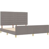  Postelja v taupe barvi, 180x200 cm, Tkanina, (22049013) | Shoptok.si