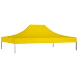 vidaXL Streha za vrtni šotor 4x3 m rumena 270 g/m², (20692678) | Shoptok.si