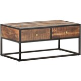 vidaXL Klubska mizica 90x50x40 cm robusten akacijev les | Shoptok.si