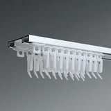 garnišna vodilica aluminijumska 2 kanala 150cm