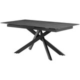 P & B Raztegljiva Miza Lotus, Temno Siva, 168-210x90 | Shoptok.si