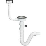 Alveus sifon za sudoperu inox Ø90 sa metalnim šrafom | ePonuda.com