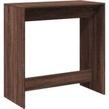 vidaXL Barski stol smeđa boja hrasta 102x50x103,5 cm konstruirano drvo | shoptok.hr