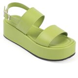 Capone Outfitters Sandals - Green - Wedge Cene