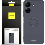 Spacecase SILIKONSKI OVITEK OBROČ ZA XIAOMI REDMI 13C 4G POCO C65 ČRN, (21967457) | Shoptok.si