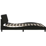  Okvir za krevet bez madraca crni 200x200 cm od tkanine | shoptok.hr