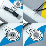 SUP daska za veslanje REBEL ACTIVE RBA4501 - bijela Slike