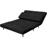 Støraa Antracitno siva sklopiva sofa od samta 140 cm Mallory – | shoptok.hr