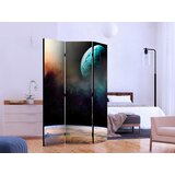 Artgeist PARAVAN 135/172/3 cm črna, turkizna, bež Slike