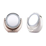  MakeUp dvostrano ogledalo sa LED svetlima, 5x uvećan odraz | shoptok.hr