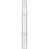 Gabion s žicom debljine 3,5 mm i mrežom 5x5 cm 50x10x100 cm | shoptok.hr