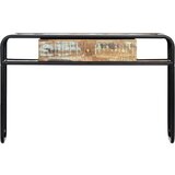  Konzolna mizica 118x30x75 cm trden predelan les | Shoptok.si