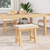  Jastučić za klupu Plišani kord Krem Dubina 35 cm | shoptok.hr