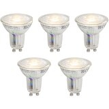 LUEDD Komplet 5 GU10 50 zatemnitvenih LED žarnic 3,9 W 450 lm 3000 K Longlife Cene