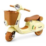  Licencirani motor na akumulator Vespa XW-05 35W – bež | Shoptok.si