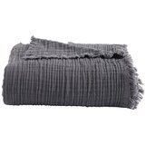 Mijolnir Sivi pamučni prekrivač za bračni krevet 200x250 cm Cuenca - | shoptok.hr