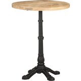vidaXL Bistro stolić Ø 60 x 76 cm od grubog drva manga | shoptok.hr