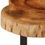  Stolić za kavu od masivnog drva bagrema 60 x 55 x 25 cm | shoptok.hr