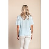 Fenzy Bluza S Kratkimi Rokavi, Svetlo Modra | Shoptok.si