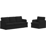  Set sofe 2 pcs Crna 201 x 80 x 85 cm tkanina | shoptok.hr