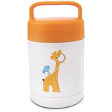 Orion Bela/oranžna otroška termoska 480 ml Žirafa – Cene