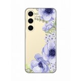  torbica silikonska print skin za samsung S921B galaxy S24 blue roses Cene