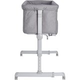 My Baby Lou DODATNA POSTELJICA BASIC siva, bela | Shoptok.si