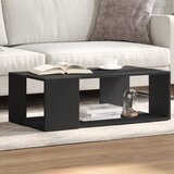 Furnova Klubska mizica črna 89,5x48x30 cm inženirski les, (21915559) | Shoptok.si