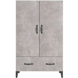  Visoka komoda siva boja betona 70x31x115 cm konstruirano drvo | shoptok.hr