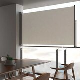 Maison Chic Zložljiva stranska tenda - Senčniki za teraso 140x300 cm krem, (22039828) | Shoptok.si