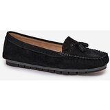 S. BARSKI Women's Flat Classic Suede Moccasins S.Barski | Shoptok.si