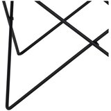 Actona Črna mizica s stekleno mizno ploščo ø 80 cm Cuxton – | Shoptok.si
