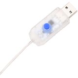  Božićna lampica u obliku ledenice 200 LED dioda hladno bijela 20 m akril PVC | Eponuda.com