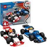 Lego City: Dirkalnika Williams Racing F1 in Haas F1 | Shoptok.si
