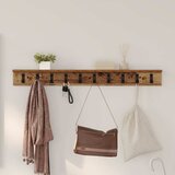  Vješalica za kapute na zidu Staro drvo 100 x 10,5 x 10,5 cm | shoptok.hr