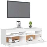 TV ormarić s LED svjetlima bijeli 120x35x40 cm | shoptok.hr