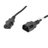 Lanberg Kabel Alargador Alimentacion CPU IEC320 C13 H/IEC320 C14 M VDE 5M, (21091100) | Shoptok.si