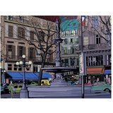  Tapeta - Dusk over the Parisian square 400x309 | shoptok.hr