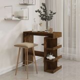 vidaXL Barski stol sa stalkom boja hrasta 100 x 50 x 101,5 cm iverica | shoptok.hr
