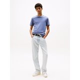 Tommy Jeans Majica marine / opal / bela | Shoptok.si