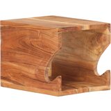 vidaXL Zidni stalak za bicikl 35 x 25 x 25 cm masivno bagremovo drvo Cijene