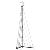 vidaXL Lučke za novoletno jelko 339 LED diod hladno tople bele 182 cm | Shoptok.si