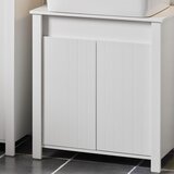 SoBuy kopalnica pod umivalnikom v beli barvi v stilu minimalizma, (20814824) | Shoptok.si