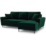 Cosmopolitan Design Zelena baršunasti sklopiva/s prostorom za odlaganje kutna garnitura (s desnim kutom/s ležaljkom) Kyoto – | shoptok.hr