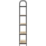 vidaXL Knjižna polica sonoma hrast 80 x 30 x 183 cm Konstruiran les | Shoptok.si