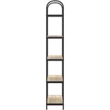 vidaXL Polica sonoma hrast 80 x 30 x 183 cm Konstruirano drvo | shoptok.hr