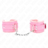 Kink Okovi Za Zapestje Fur Lined Pink | Shoptok.si