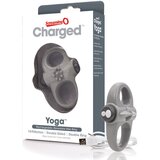 The Screaming O - Charged Yoga Vibe Ring Grey Cene