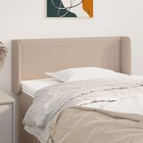  Vzglavje z ušesi kapučino 103x16x78/88 cm umetno usnje, (20739111) Cene